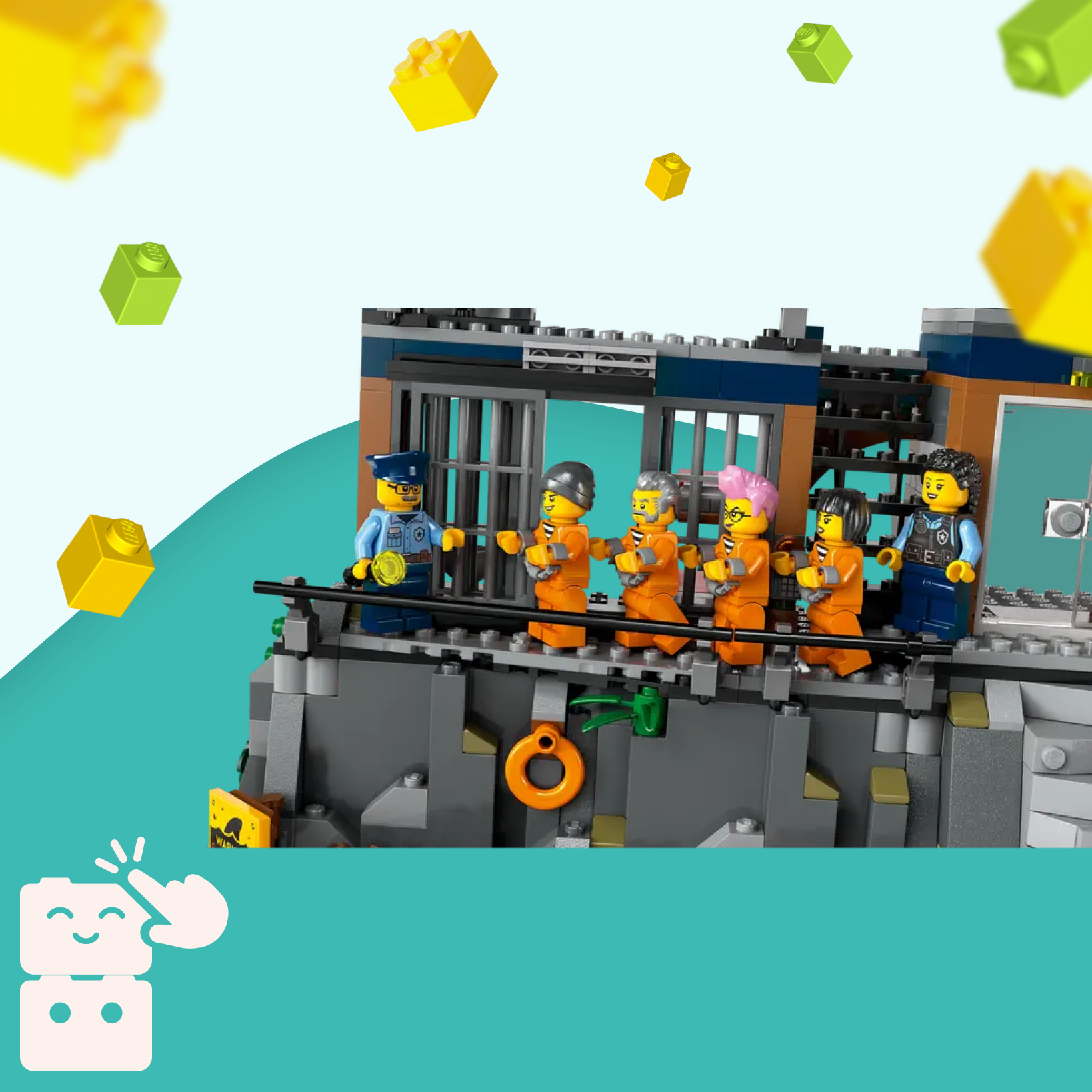 LEGO City - Ilha Da Prisão Da Polícia - A minha loja