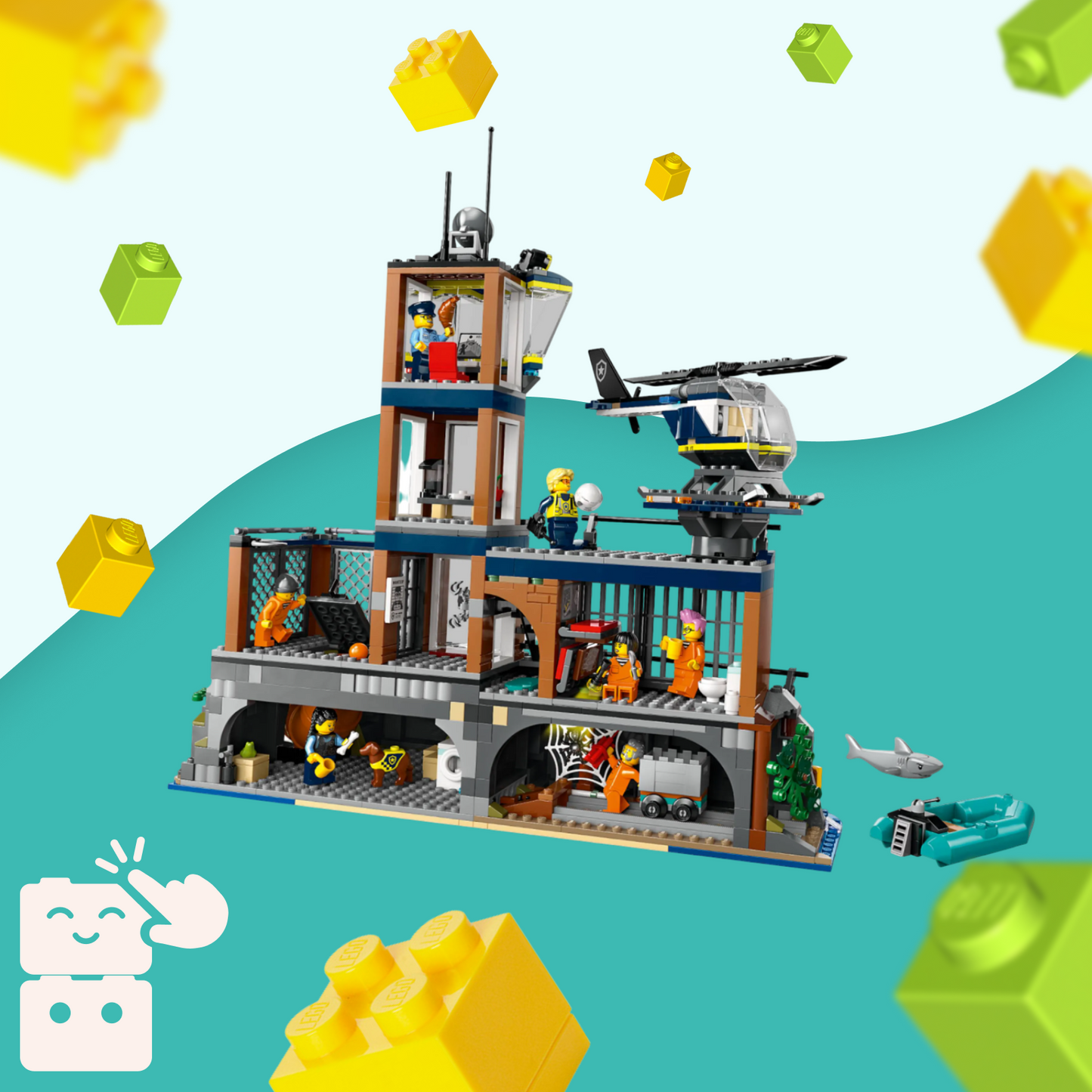 LEGO City - Ilha Da Prisão Da Polícia - A minha loja