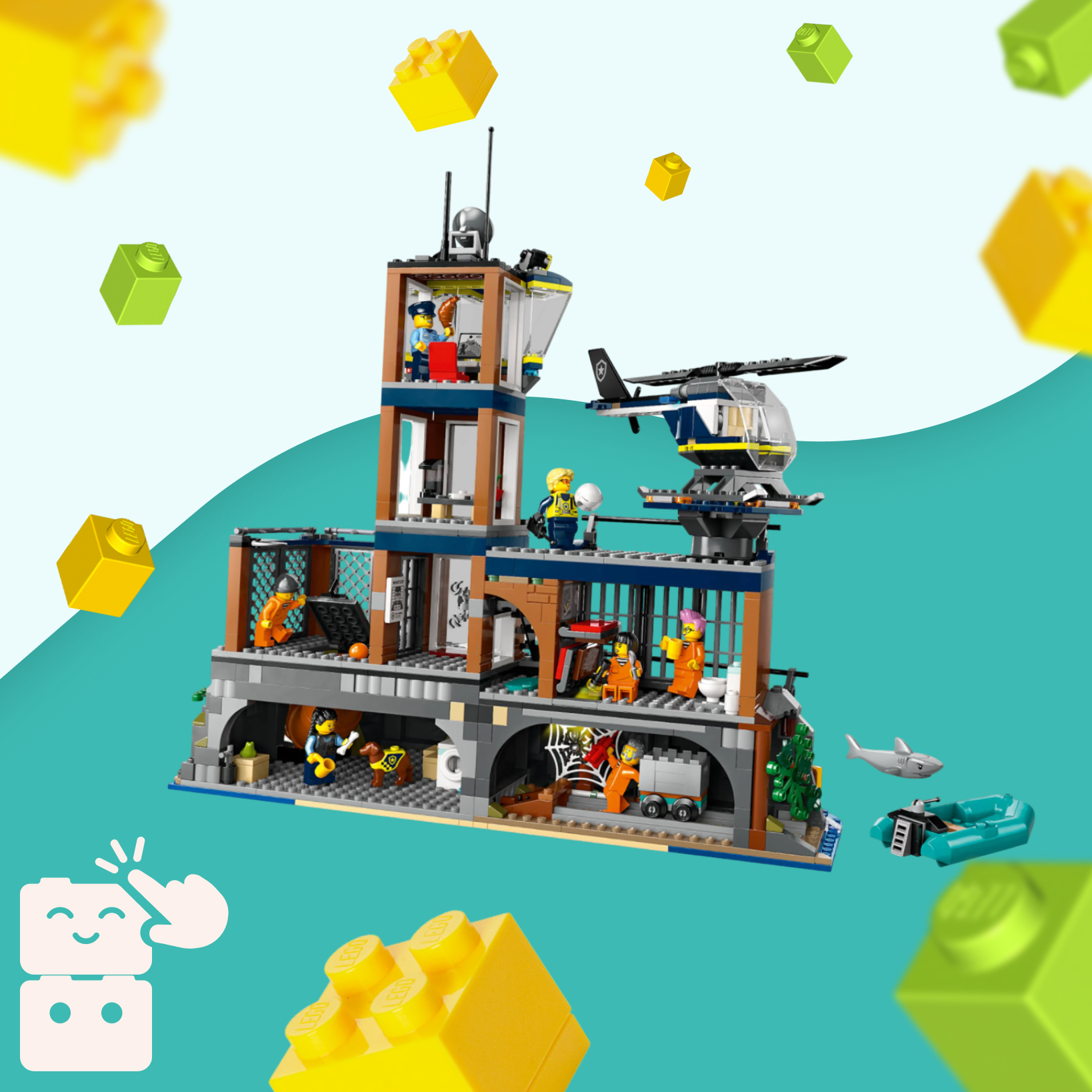 LEGO City - Ilha Da Prisão Da Polícia - A minha loja