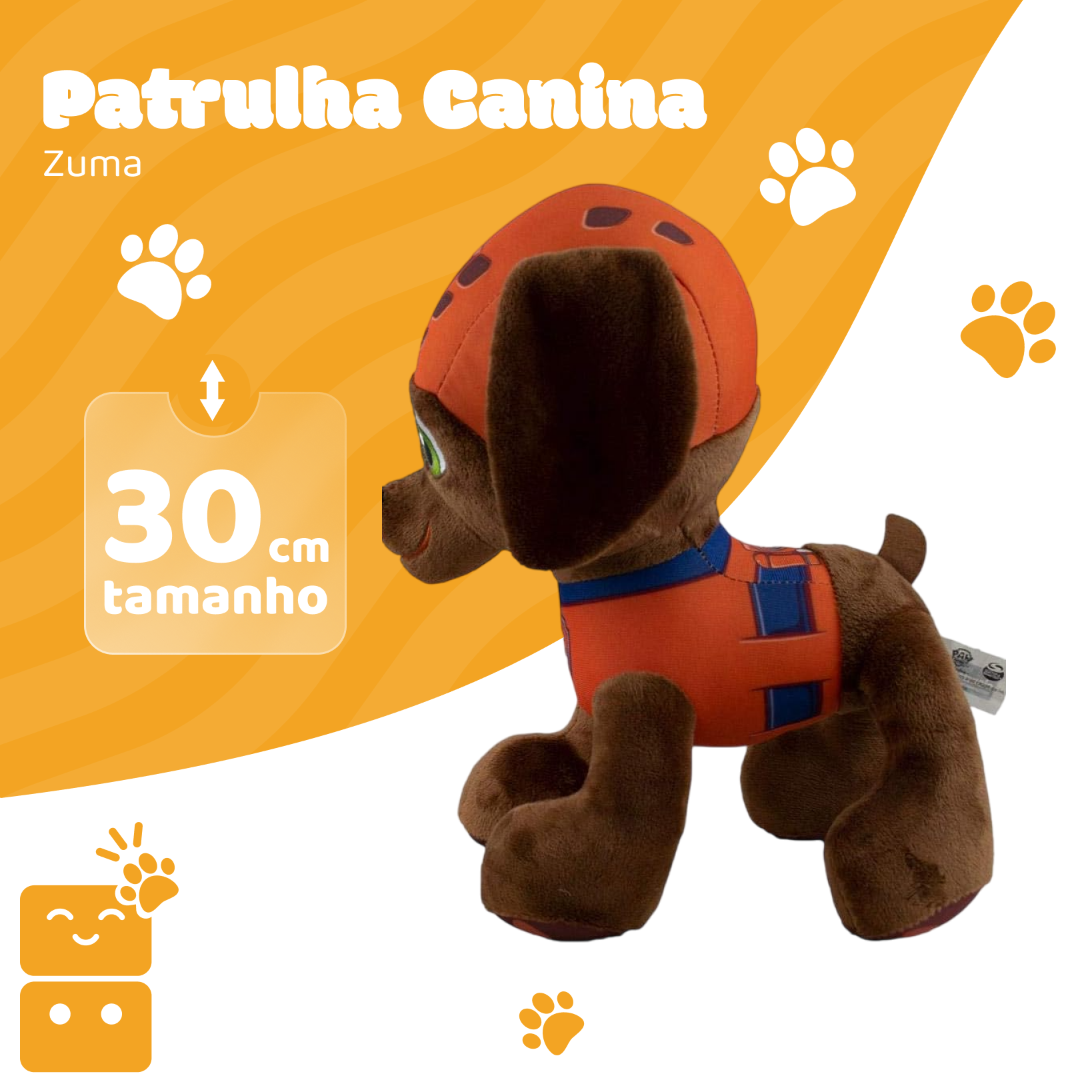Pelúcia - Patrulha Canina - Zuma - A minha loja