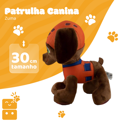Pelúcia - Patrulha Canina - Zuma - A minha loja