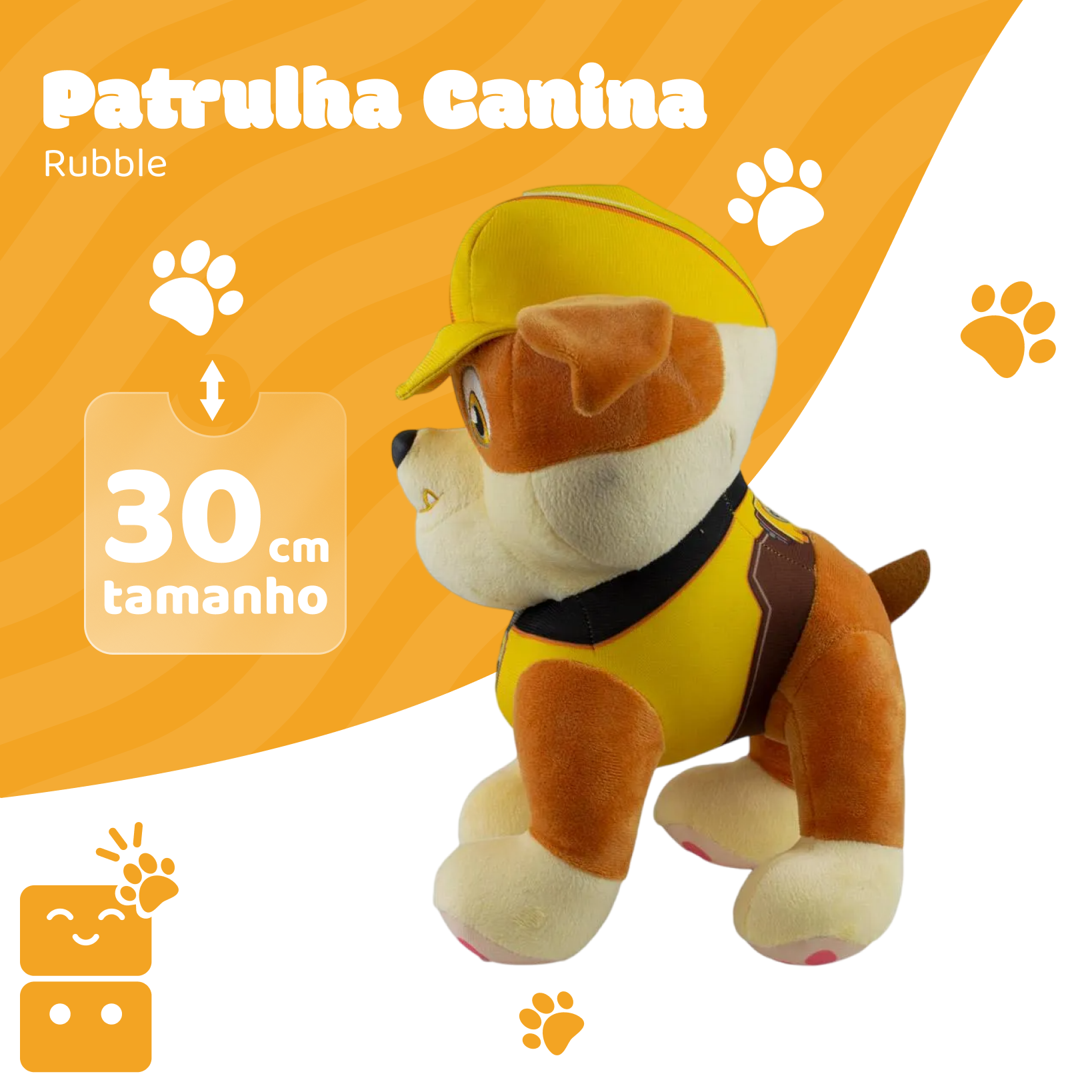 Pelúcia - Patrulha Canina - Rubble - A minha loja