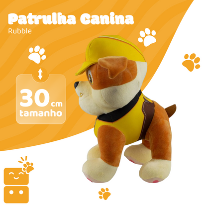 Pelúcia - Patrulha Canina - Rubble - A minha loja