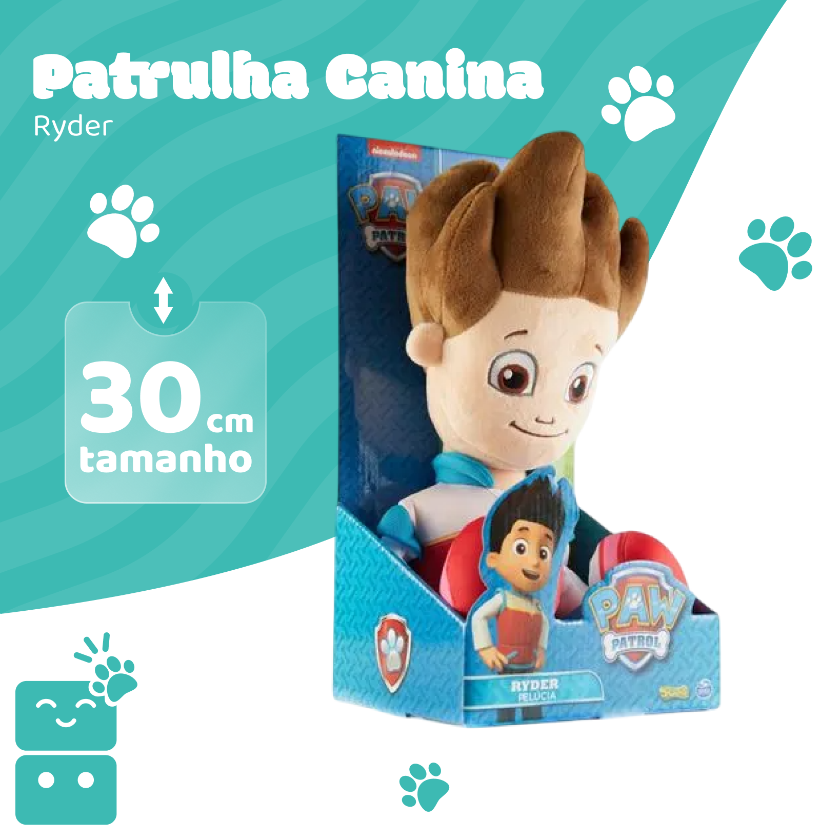 Pelúcia - Patrulha Canina - Ryder - A minha loja