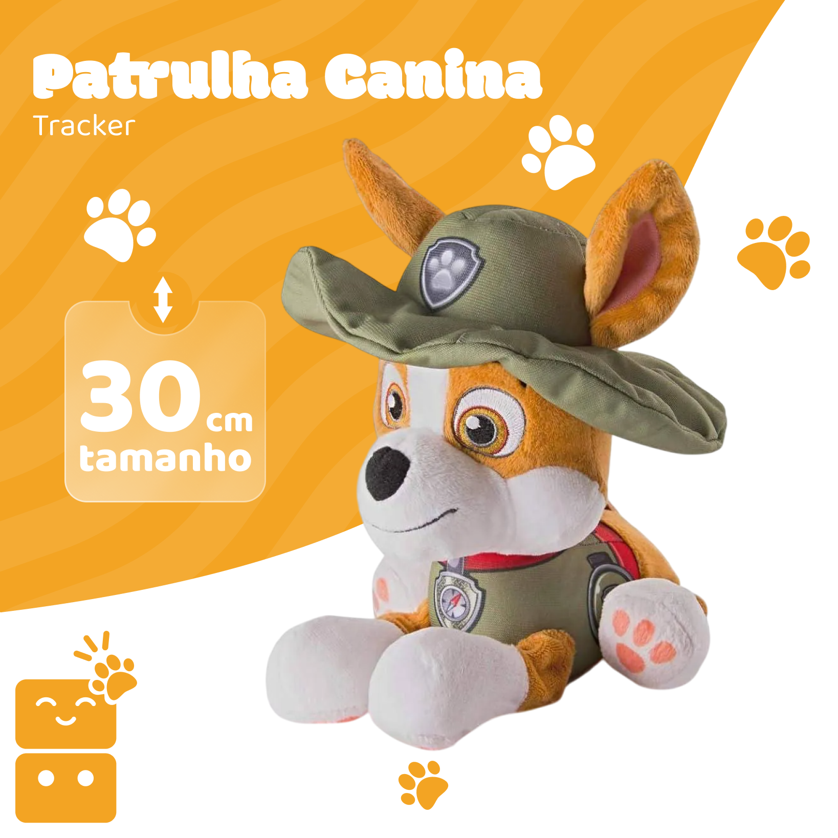 Pelúcia - Patrulha Canina - Tracker - A minha loja