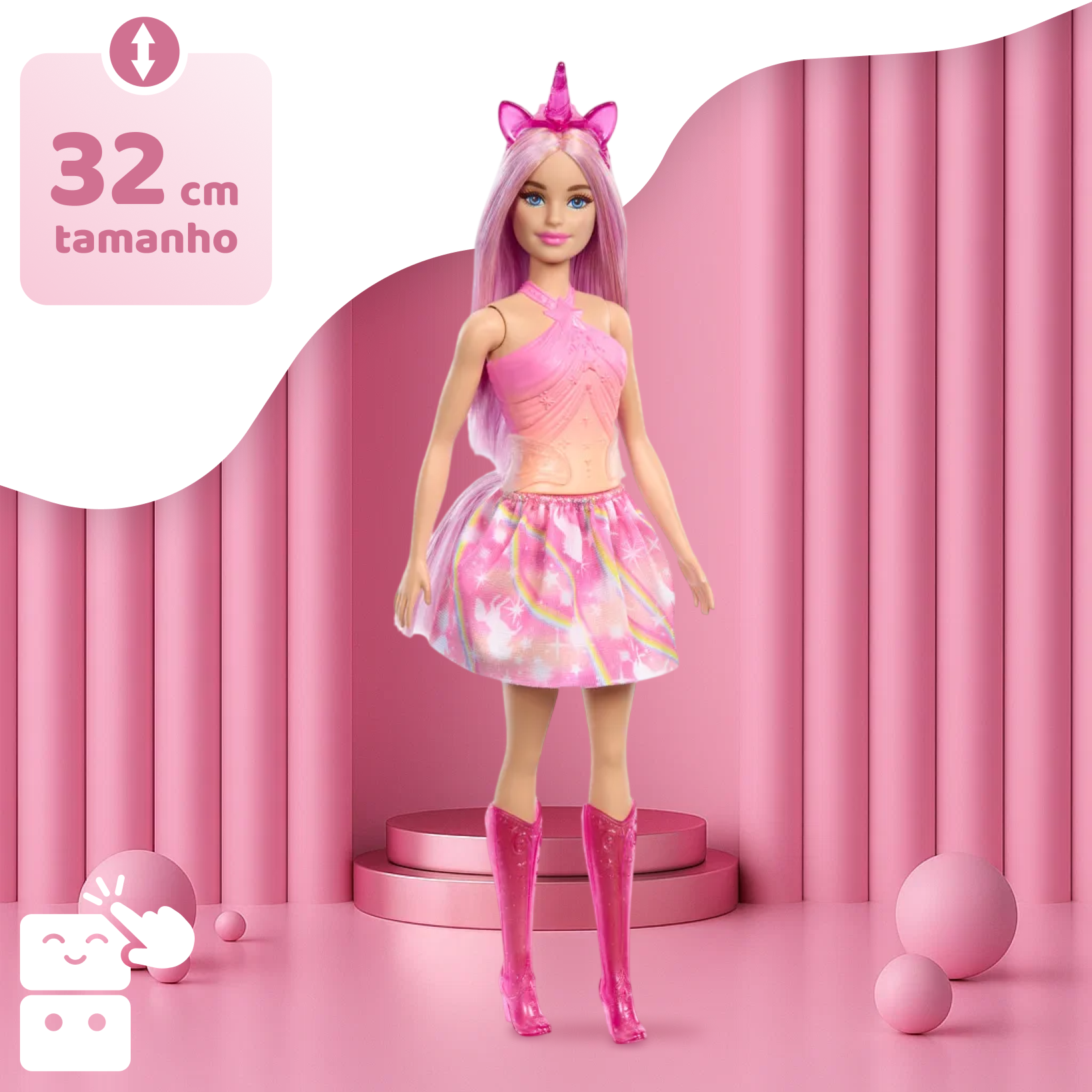 Barbie - Fantasia de Unicórnio - A minha loja
