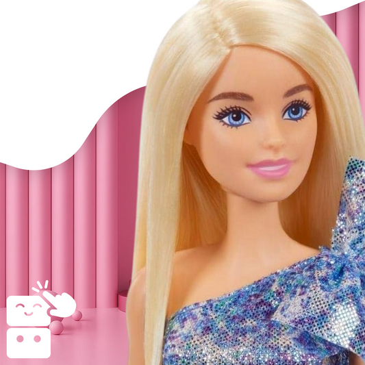 Barbie - Vestido Azul - A minha loja