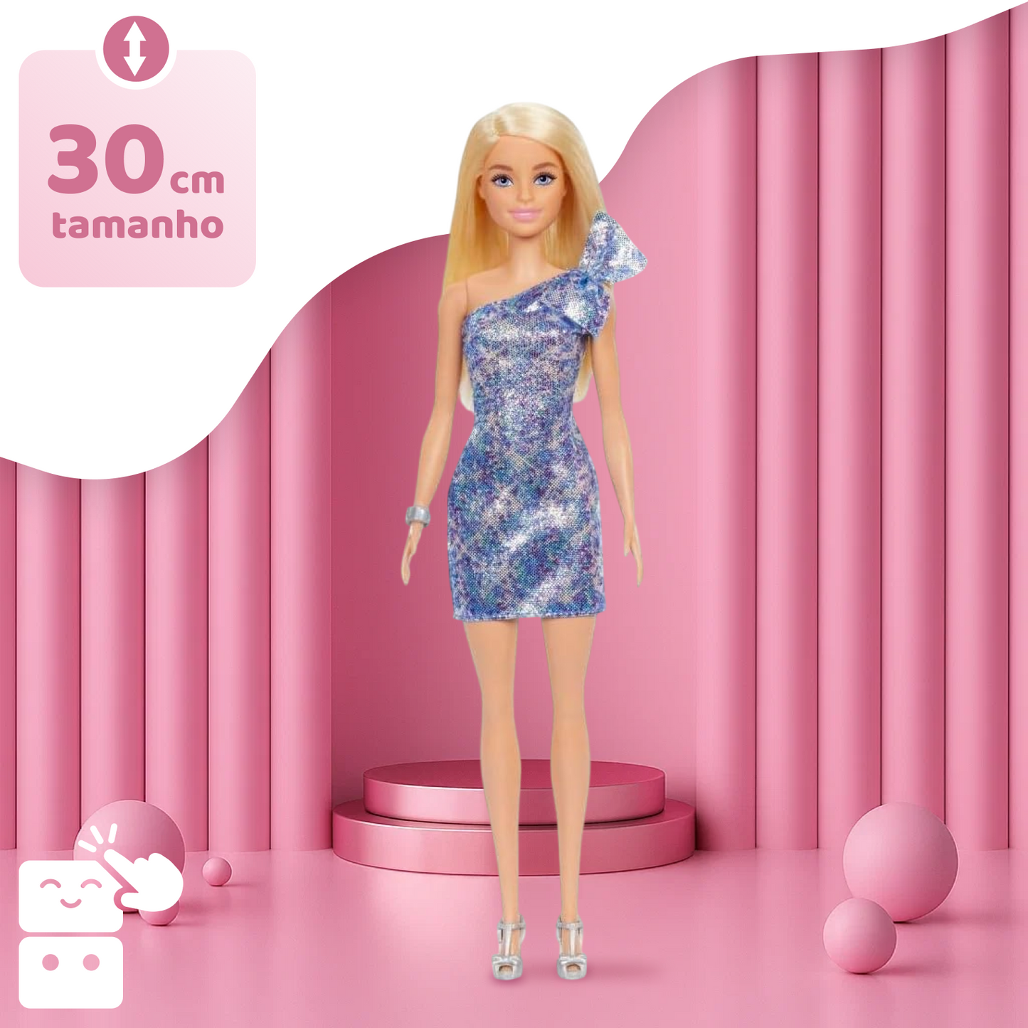 Barbie - Vestido Azul - A minha loja