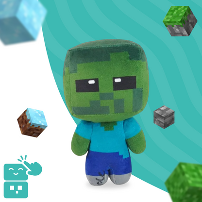 Pelúcia - Zombie Minecraft - A minha loja
