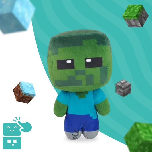 Pelúcia - Zombie Minecraft - A minha loja