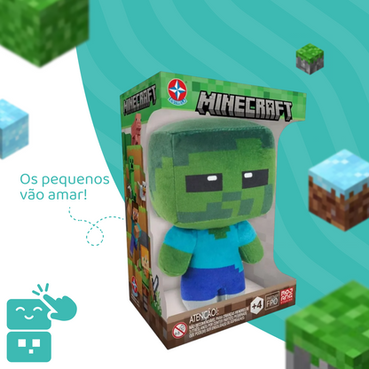 Pelúcia - Zombie Minecraft - A minha loja