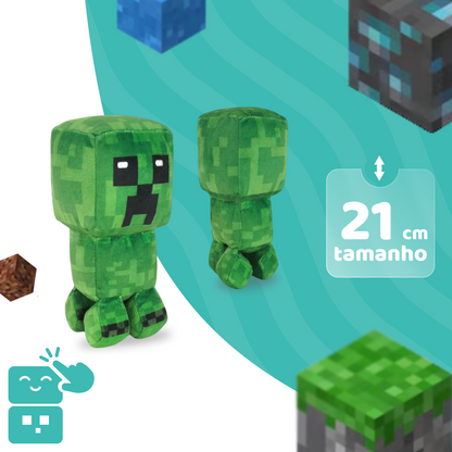 Pelúcia - Creeper Minecraft - A minha loja