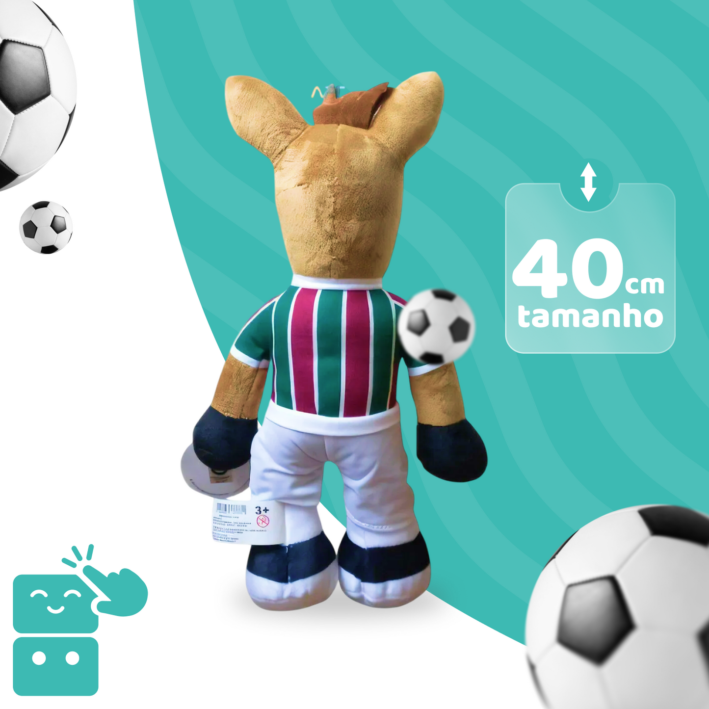 Pelúcia - Cavalinho do Fluminense - A minha loja