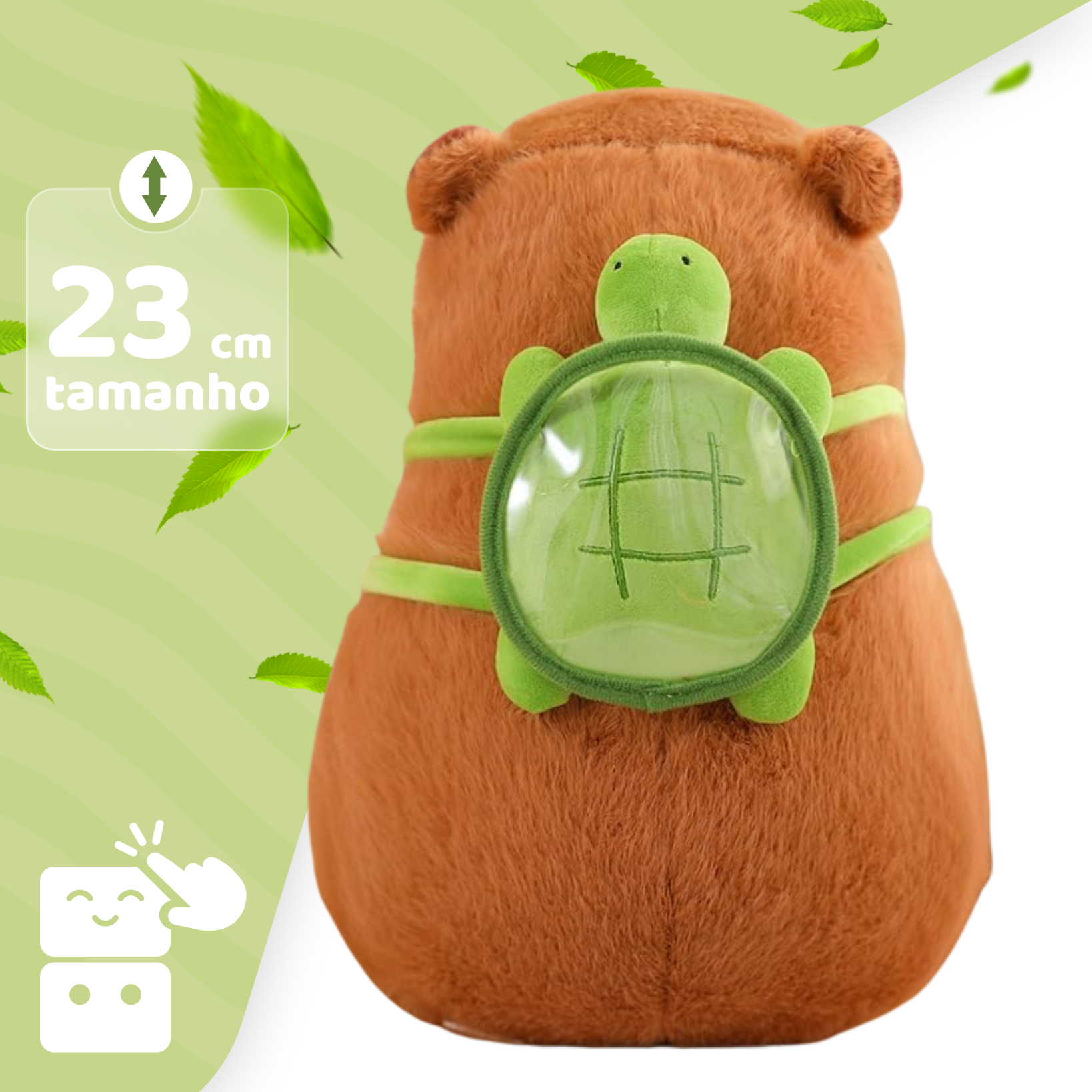 Pelúcia - Capivara 23cm - A minha loja