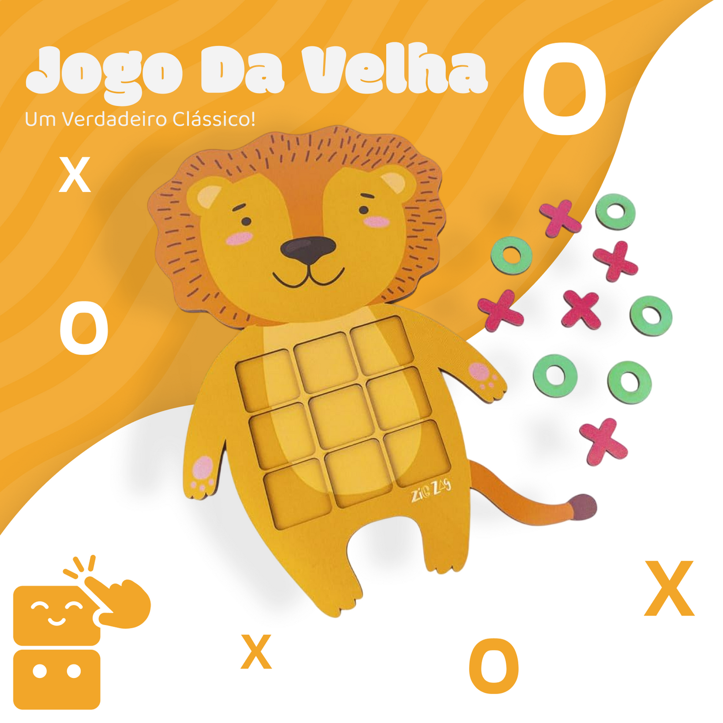 Jogo Da Velha - Leão - A minha loja