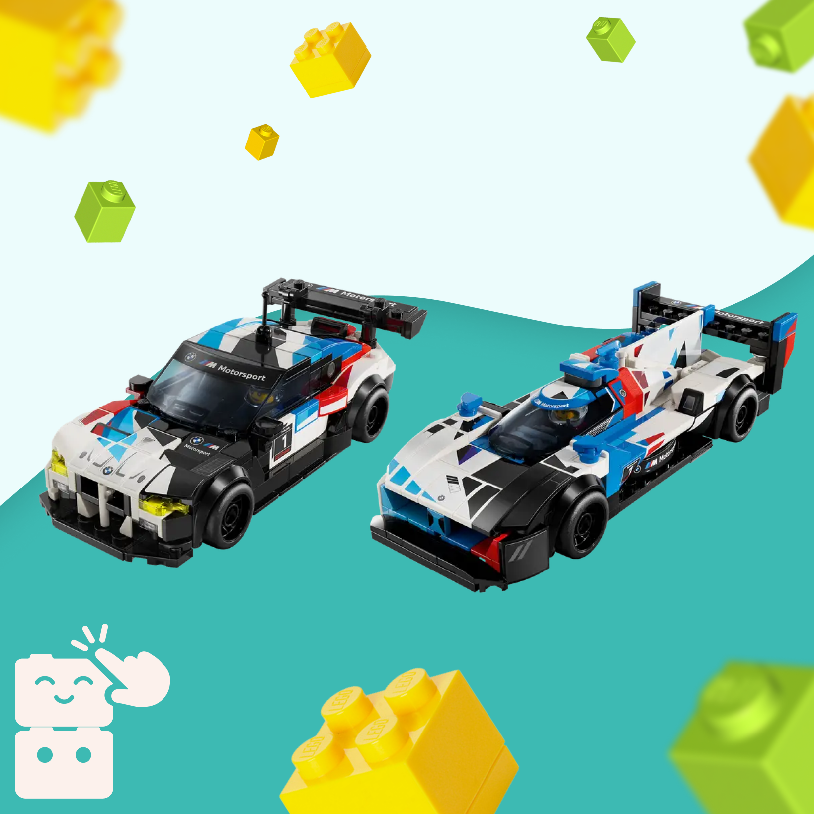 LEGO - Carros de Corrida BMW M4 GT3 e BMW M Hybrid V8 - A minha loja