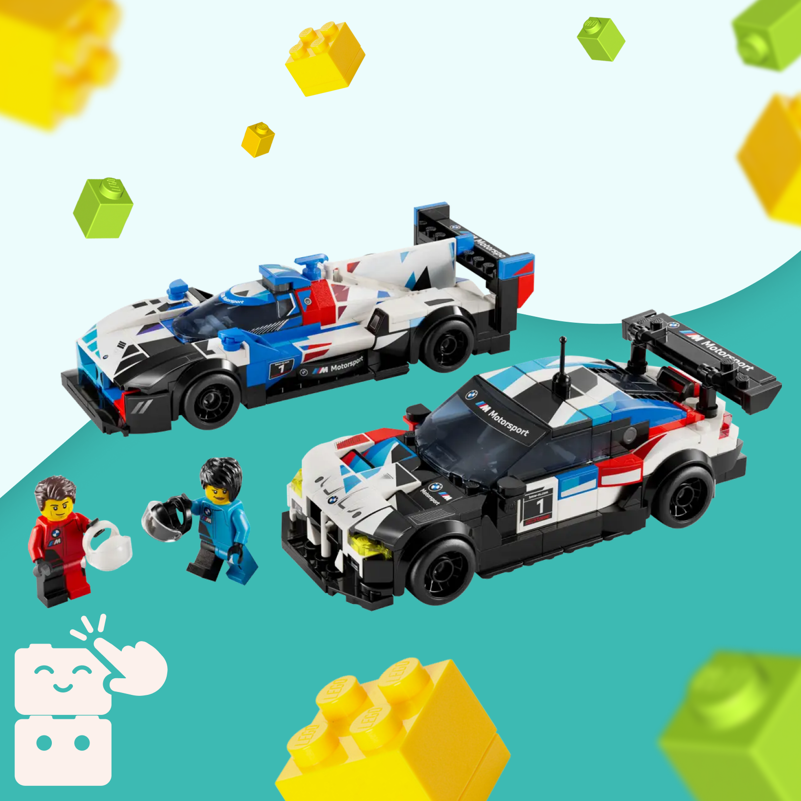LEGO - Carros de Corrida BMW M4 GT3 e BMW M Hybrid V8 - A minha loja