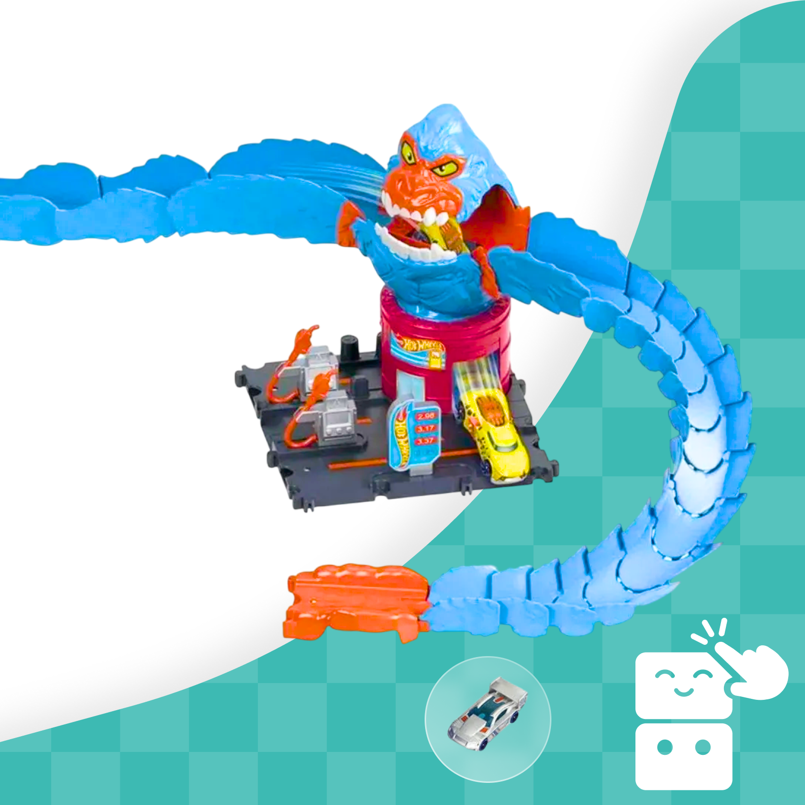 Hot Wheels City - Pista Gorila Posto de Gasolina - A minha loja