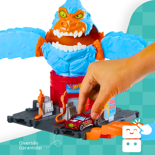 Hot Wheels City - Pista Gorila Posto de Gasolina - A minha loja