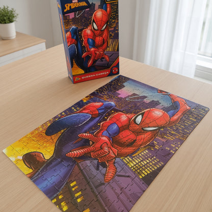 Quebra-Cabeça Cartonado Homem-Aranha 200 Peças Toyster - Imagem 4