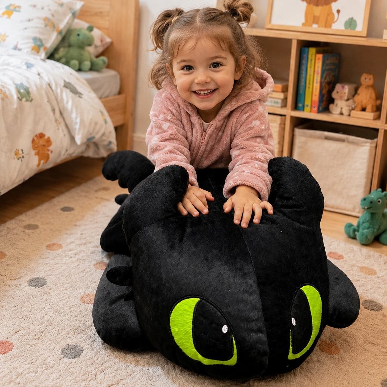 Pelúcia Banguela Gigante 110cm Fúria da Noite - Imagem 4