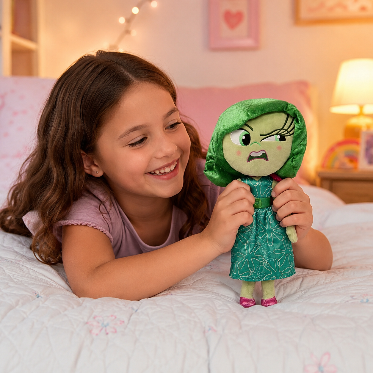 Disney Pelúcia Divertida Mente 2 - Nojinho 25cm - Imagem 4