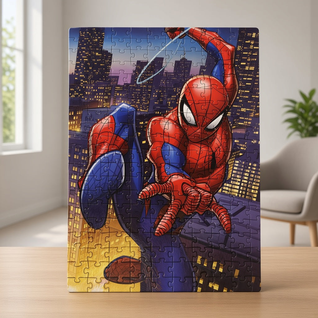 Quebra-Cabeça Cartonado Homem-Aranha 200 Peças Toyster - Imagem 5