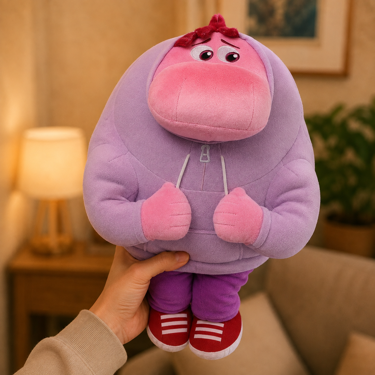 Disney Pelúcia Divertida Mente 2 - Vergonha 40cm - Imagem 6