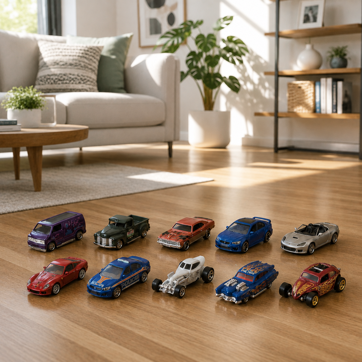 Hot Wheels Pacote Surpresa 10 Carros Sortidos Mattel - Imagem 6