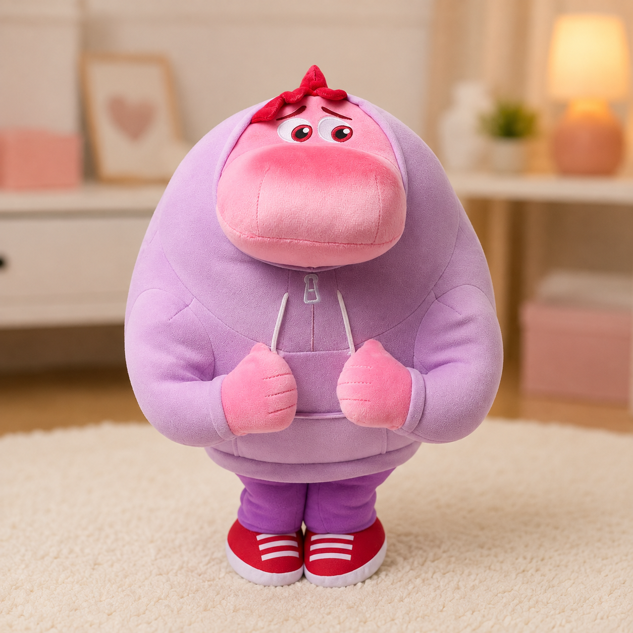 Disney Pelúcia Divertida Mente 2 - Vergonha 40cm - Imagem 7