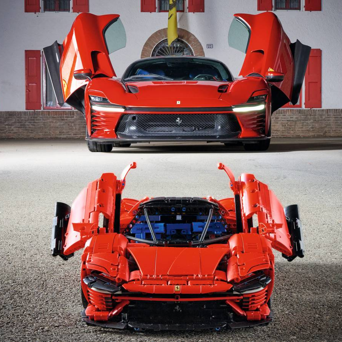 Supercarro Daytona SP3 (3778 peças)