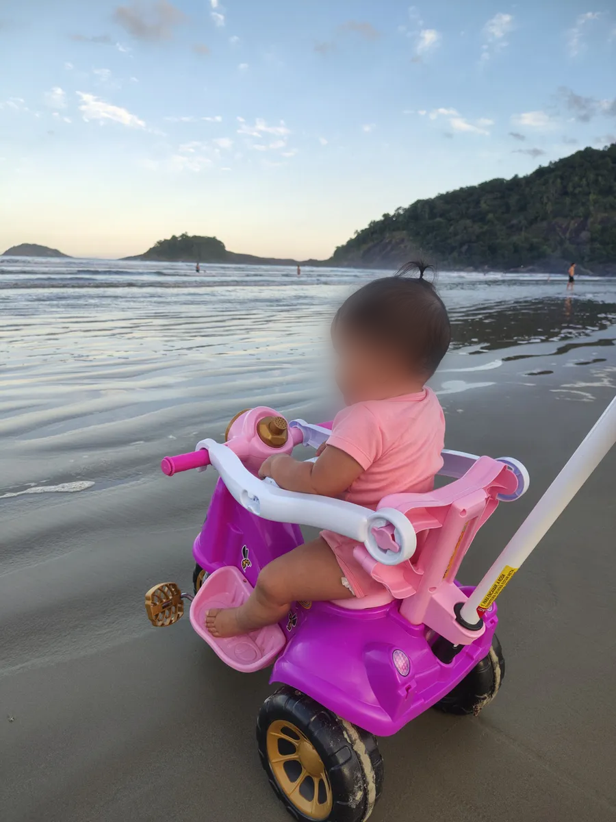 Triciclo Infantil Avespa - Princesas Pink
