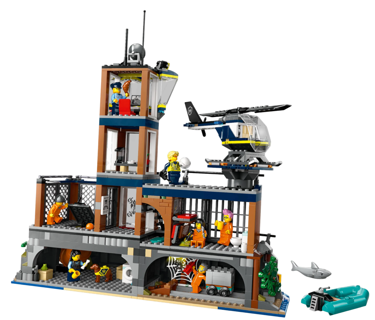 LEGO City - Ilha Da Prisão Da Polícia - A minha loja