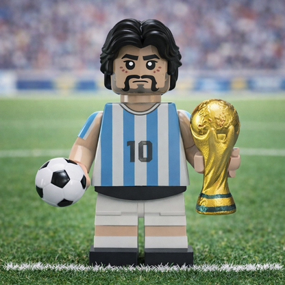 Mini-figuras: Maiores Jogadores de Futebol (20 jogadores)