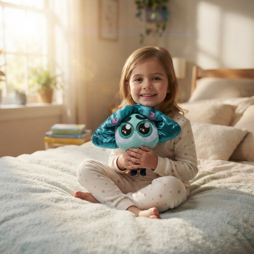 Disney Pelúcia Divertida Mente 2 - Inveja 23cm - Ambientada 01