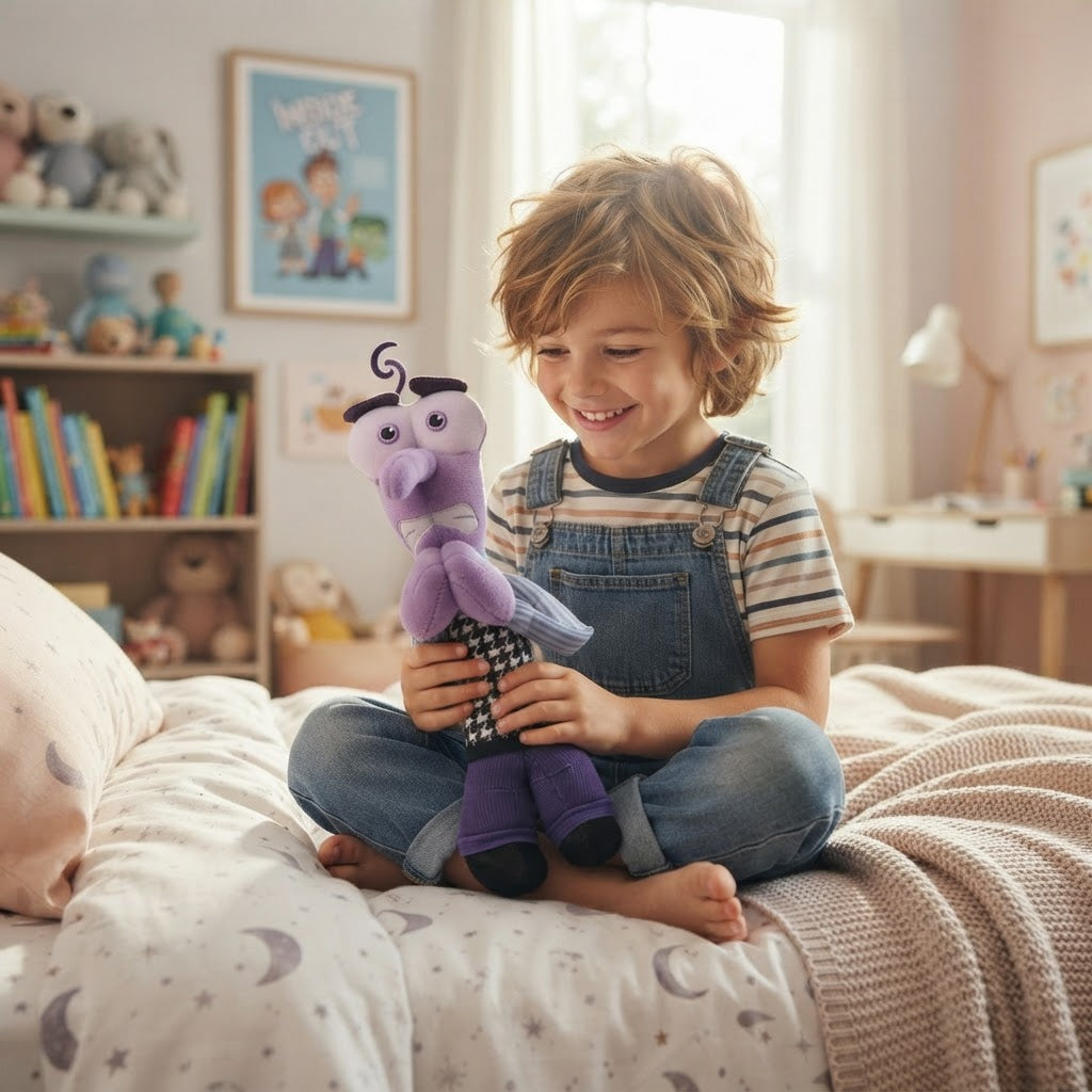 Disney Pelúcia Divertida Mente 2 - Medo 25cm - Ambientada 01