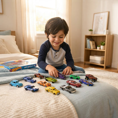 Hot Wheels Pacote Surpresa 10 Carros Sortidos Mattel - ambientada_01.jpg