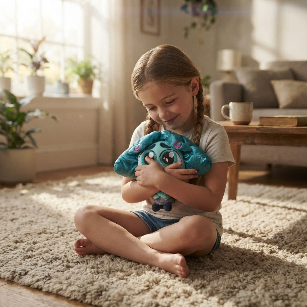 Disney Pelúcia Divertida Mente 2 - Inveja 23cm - Ambientada 02