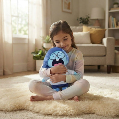 Disney Pelúcia Divertida Mente 2 - Tristeza 25cm - Ambientada 02