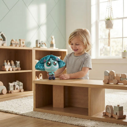Disney Pelúcia Divertida Mente 2 - Inveja 23cm - Ambientada 04