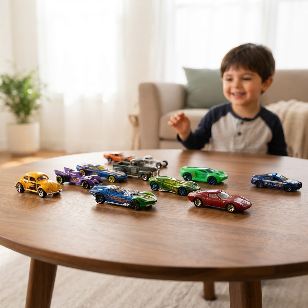 Hot Wheels Pacote Surpresa 10 Carros Sortidos Mattel - ambientada_04.jpg