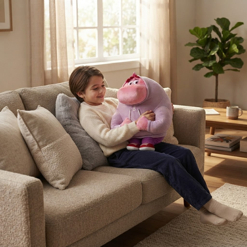 Disney Pelúcia Divertida Mente 2 - Vergonha 40cm - Ambientada 05