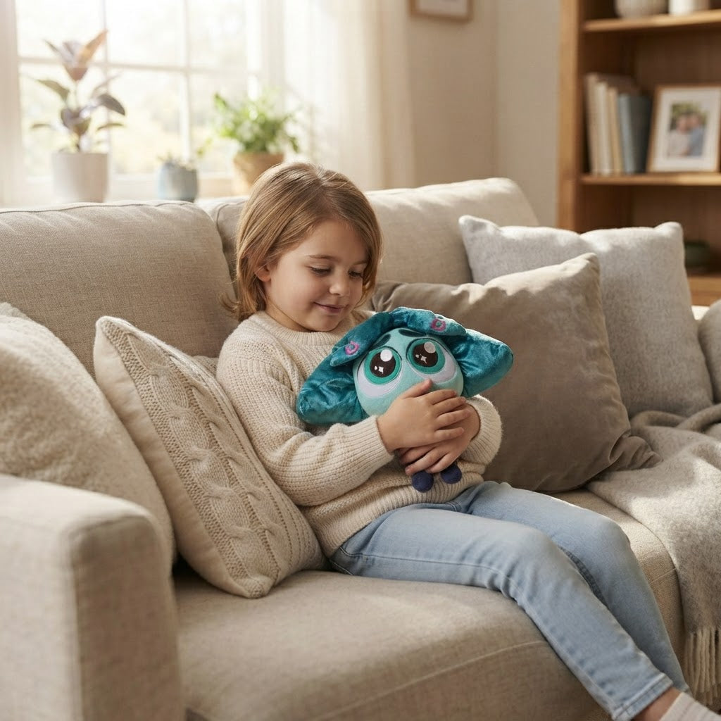Disney Pelúcia Divertida Mente 2 - Inveja 23cm - Ambientada 06