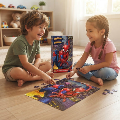 Quebra-Cabeça Cartonado Homem-Aranha 200 Peças Toyster - Ambientada 07