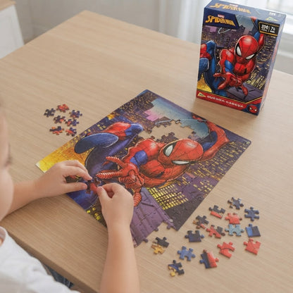 Quebra-Cabeça Cartonado Homem-Aranha 200 Peças Toyster - Ambientada 08