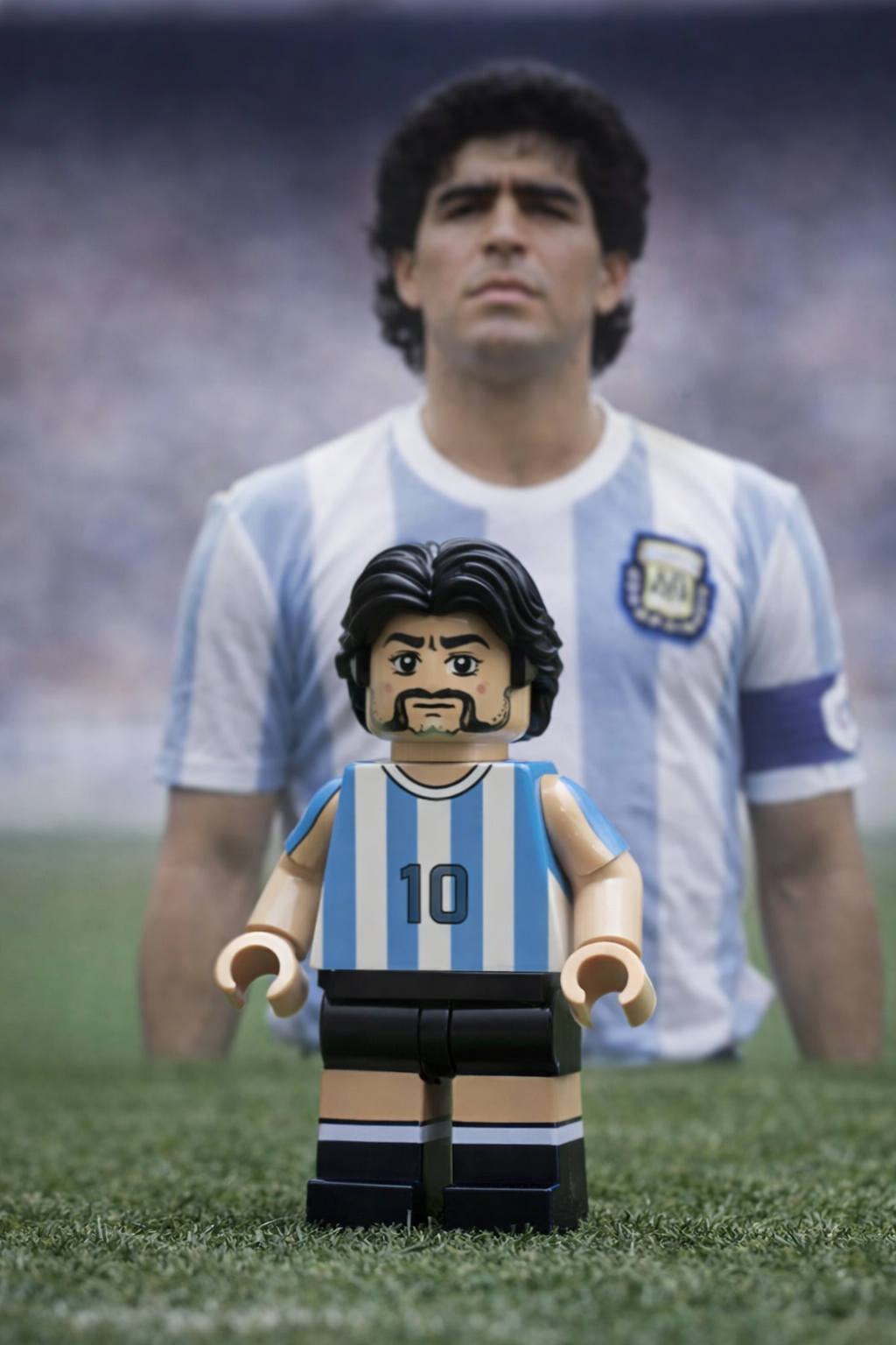 Mini-figuras: Maiores Jogadores de Futebol (20 jogadores)