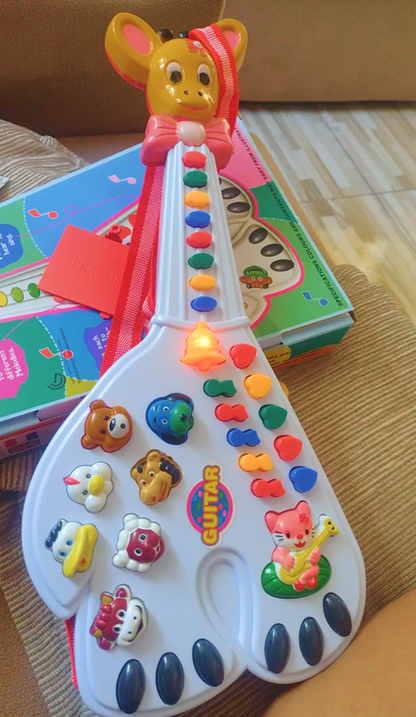 Teclado e Guitarrinha - Luzes e Sons