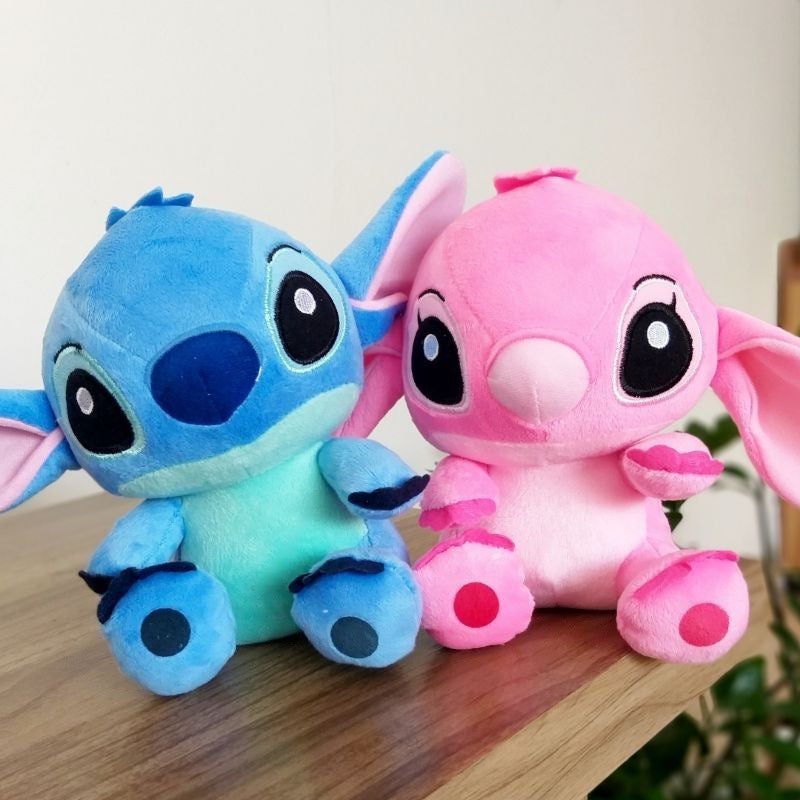 Pelúcia - Stitch + Angel 20cm - A minha loja