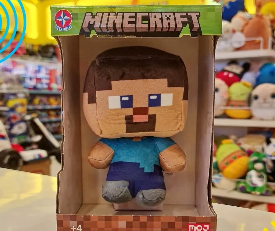 Pelúcia - Steve Minecraft - A minha loja