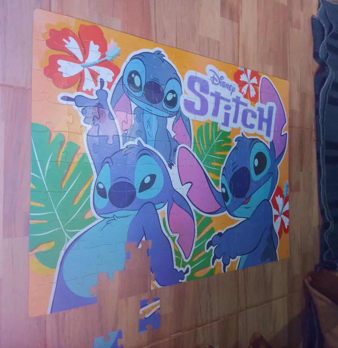 Quebra-cabeça - Stitch - 120 peças - A minha loja